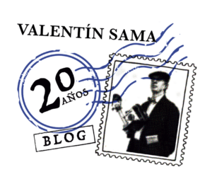 Logo creado para la celebración del 20º Aniversario del Blog de Valentín Sama