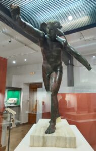 Escultura del Dios Hypnos procedente de la Villa Romana El Ruedo de Almedinilla