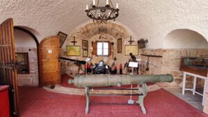 Sala 1 del Museo Histórico Militar de Ceuta en el Fuerte “El Desnarigado”