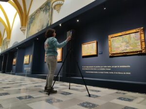 Digitalización de la exposición Sorolla en el real Alcázar